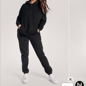 Black Meshki Charlie Cosy Jogger Size Small
